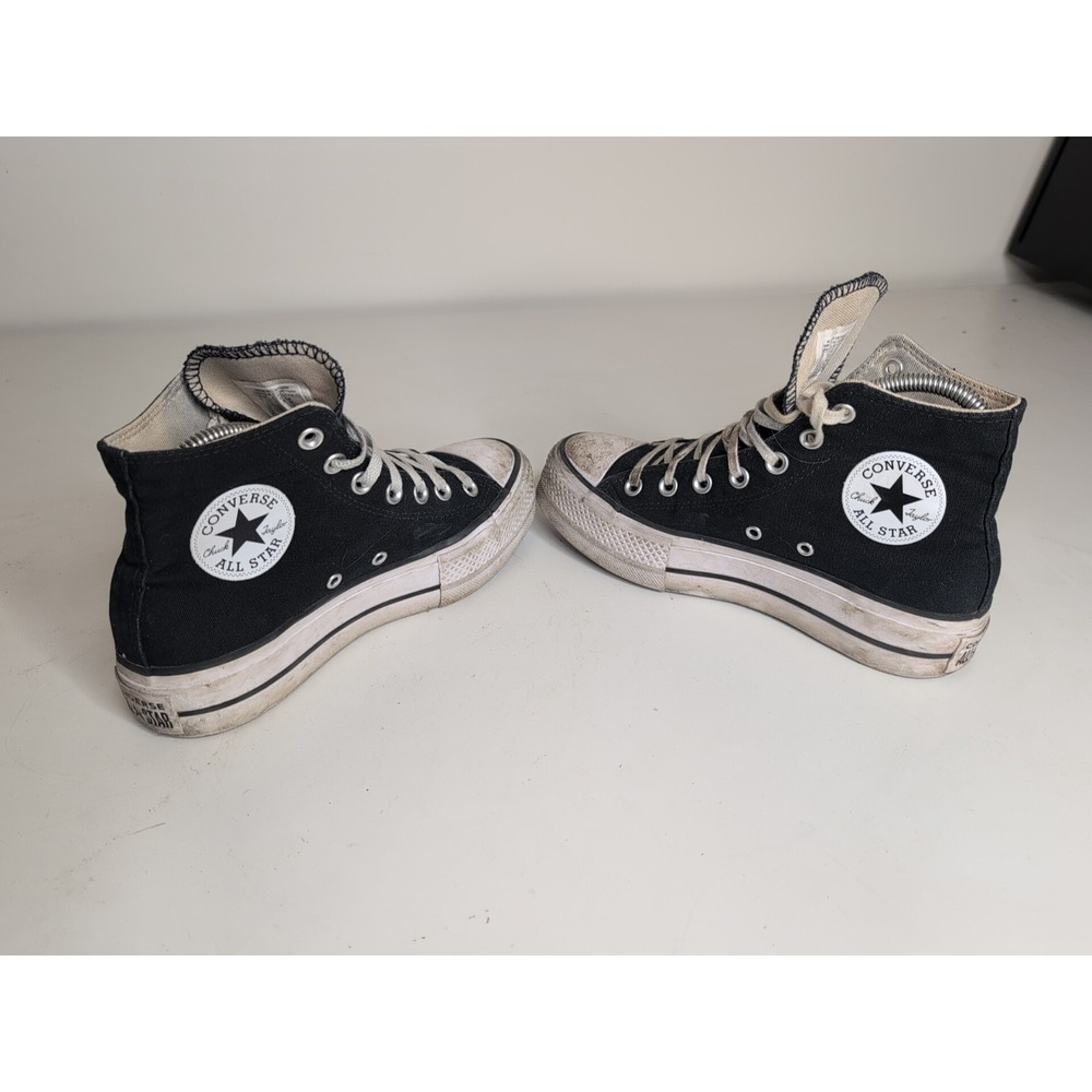 Converse Chuck Taylor All Star Lift Platform High Top Black Women's Size 7